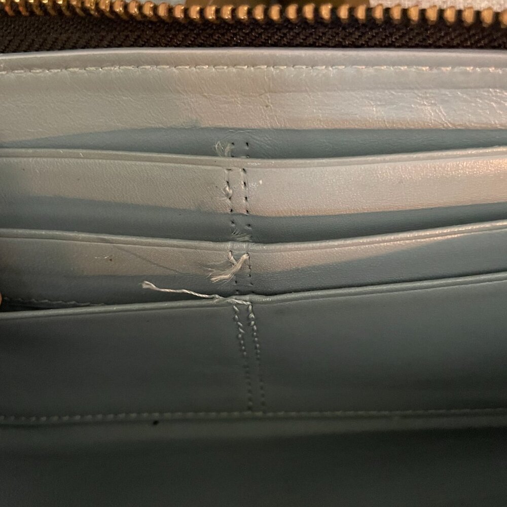 Coach Zip Around Accordion Wallet - Picture 10 of 16